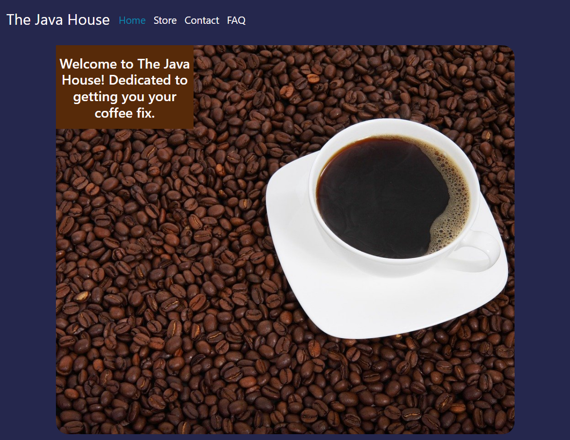 Image of The JavaHouse Homepage